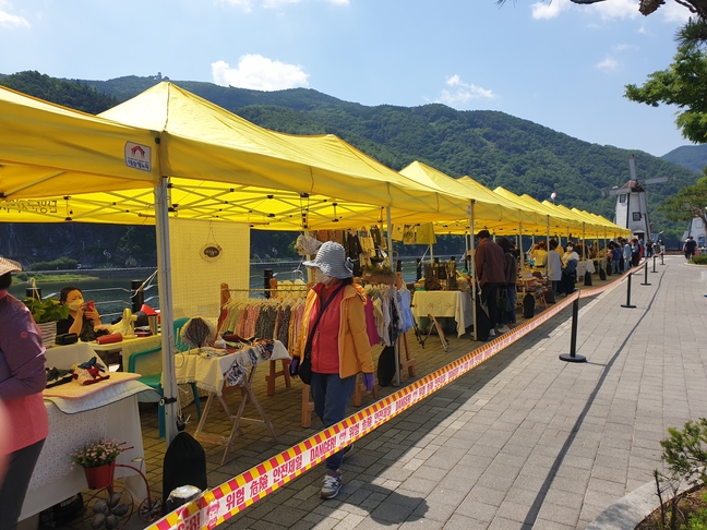 단양10경사회적협동조합, 플리마켓 장터 운영