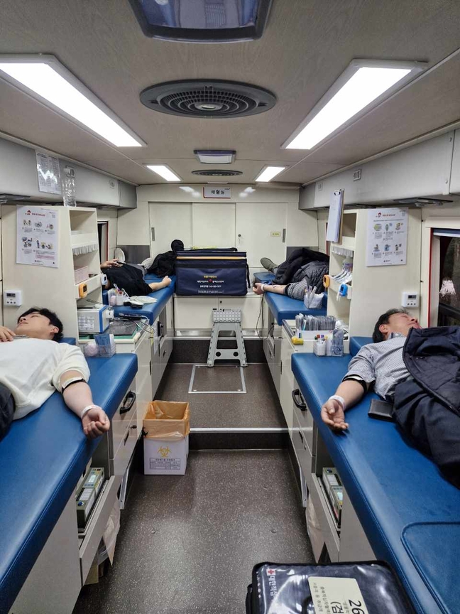 수자원공사 충주수도지사, 헌혈봉사 실시