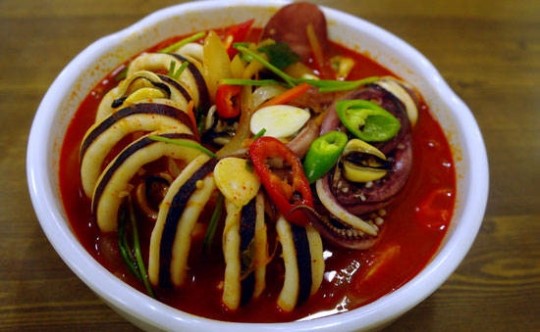 푸짐한 추억의 맛, 오징어짬뽕