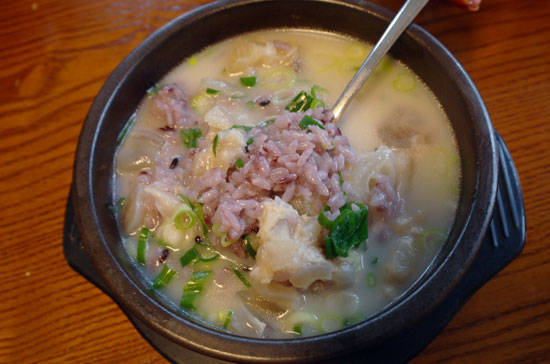 맛있는 한 그릇의 행복,사골곰탕 ‘소나무 풍경’