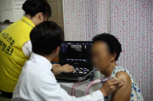 대구 정형외과 굳센병원, 경북 한밤마을 사랑나눔 의료 봉사 성료