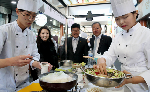 대전 동구, 중앙시장 요리경연대회