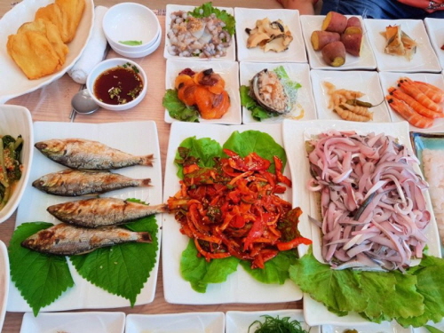 여수 맛집 사계절횟집에서 제공하는 싱싱하고 다양한 전어 요리들