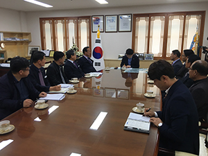 대한전문건설협회 세종시·충청남도회, 맹정호 서산시장 간담회