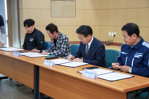 당진시-상공회의소-지역기업-청년 업무협약