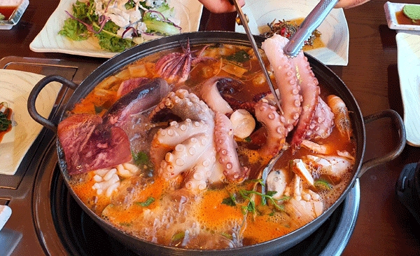 전라도 손맛의 해물찜. 해물탕 명소 해물왕국