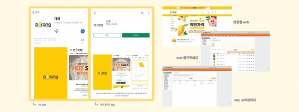 농산물 직거래 어플 다랑, 생산저와 소비자 직접 연결…착한가격으로 거래 가능