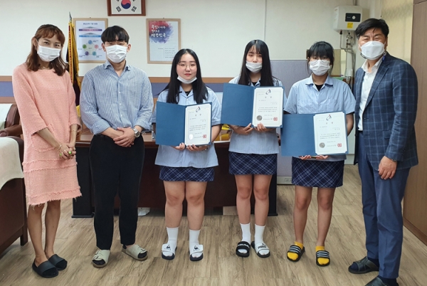 금산산업고, 제22회 충남상업경진대회에서 금상 동상 수상
