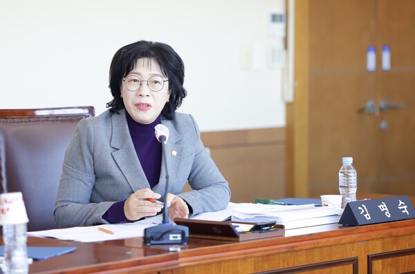 천안시의회 김명숙 의원, 행정사무감사 공공재정 부정수급 철저한 관리·감독 주문