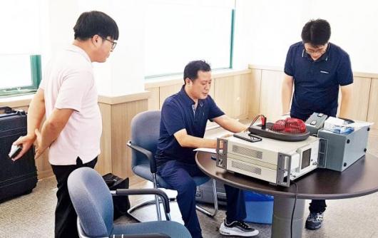 (전기공사협회 네트워크) 서울남부회, 전기안전공사와 회원사 계측장비 점검