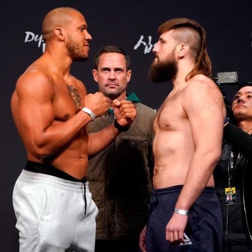 UFC 시릴 가네, 테너 보서와 졸전 펼친 끝에 판정승… '헤비급 맞아?'