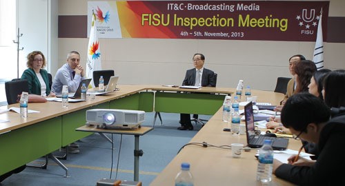 FISU, U대회 IT·미디어분야 점검