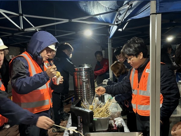 광산구시설관리공단, 노사화합 따뜻한 새벽 행사