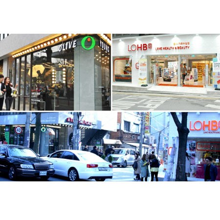 CJ·롯데, 자존심 건 가로수길 대결