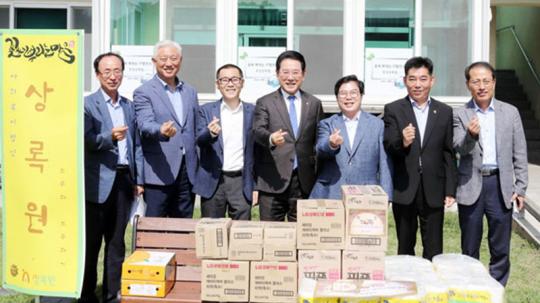 김영록 전남도지사, 추석 연휴  복지시설 방문 