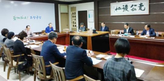곡성군, 2019년 교육지원사업 추진을 위한 장학진흥위원회 마쳐