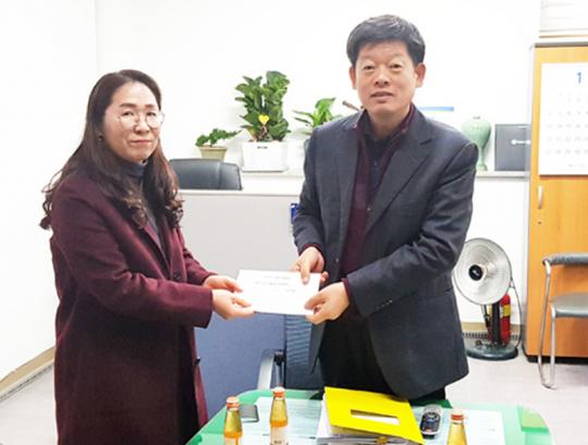 목포시 지역아동센터 연합회, 먹자골목 화재 성금 기탁