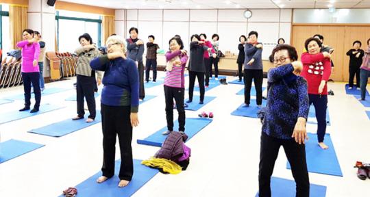 고흥군, 한방기공체조 교실 운영