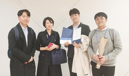 조선대 경영학부생들, ‘경증치매 노인 위한 스마트밴드’로 학술대회 우수상