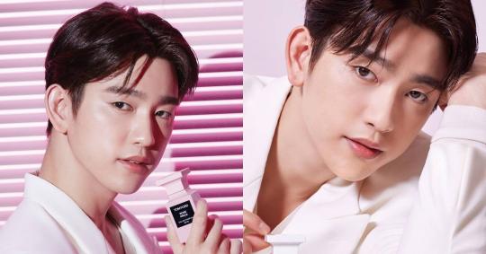 “턱 선에 베이고 싶다...” GOT7 진영 톰 포드 뷰티 비하인드 컷