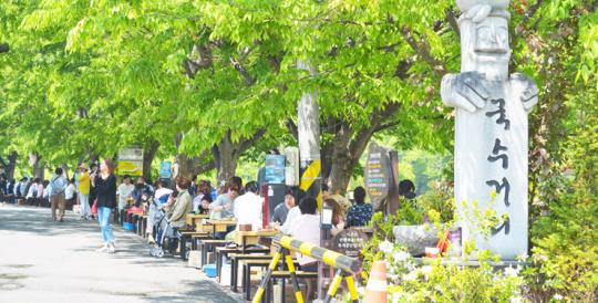 담양군, ‘국수의 거리’ 차량 통행 제한 실시