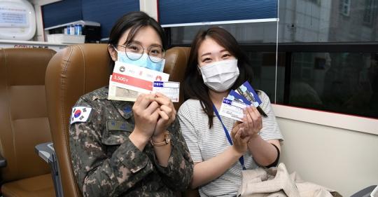 공군 제19전투비행단 사랑의 헌혈 운동 벌여