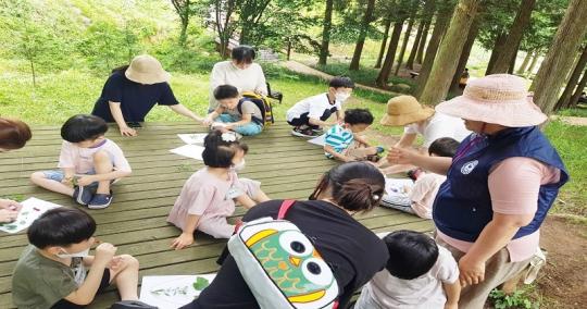 정읍시, 보고 만지고 느끼고 유아 숲에서 맘껏 즐겨요!