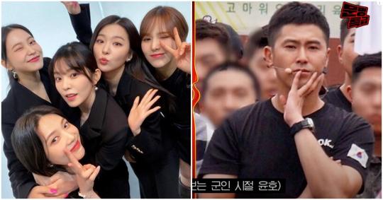 “사실 저 눈빛은…” 유노윤호, 레드벨벳 바라보는 표정에 대해 털어놨다 (사진)