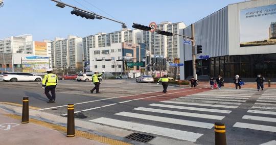 부안서, 개학기 초등학교 등하굣길 교통안전 활동 강화