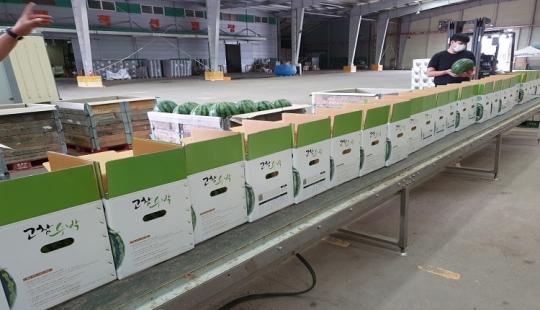 ㈜고창황토배기유통, 높을고창몰과 연계한 농산물 유통사업 활성화