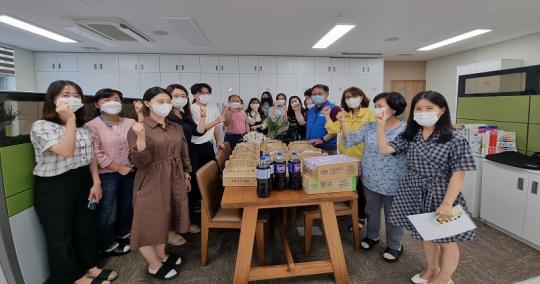 완공노, “추석 명절 비상근무 조합원 위문”