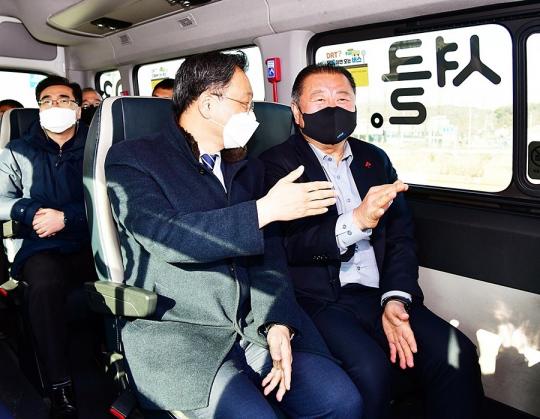 김경일 파주시장, 부르미버스 운수업체 찾아 애로‧건의사항 청취