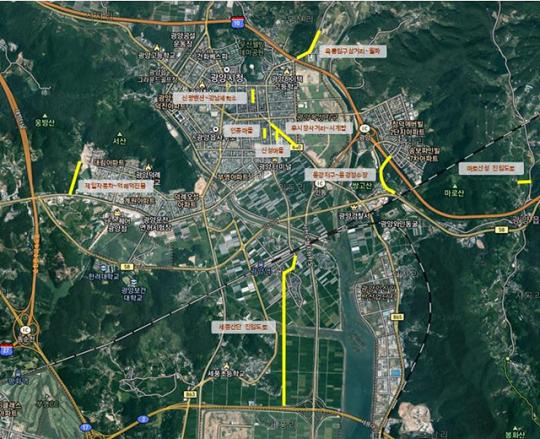전남 광양시, ‘광양읍 도로가 달라진다’ 주요 간선도로 개설 본격 추진