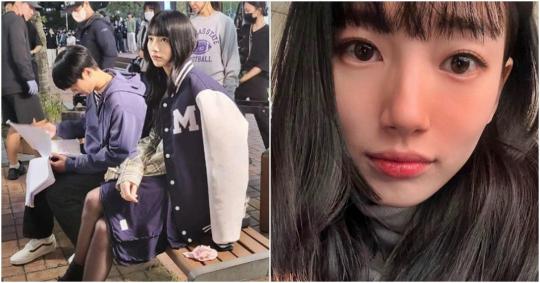 수지 “촬영 도중 배 나와 감독님도 놀라... 그냥 그 상태로 찍었다” (+이유)