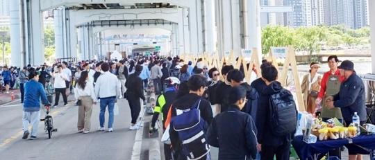 전남도, 서울 잠수교서 ‘동행마켓’ 농특산물 특판