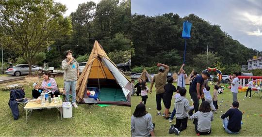 [경북소식] 아이키우기 좋은 예천!   ...   아이누리장난감도서관과 함께하는   떠나요, 가을캠핑