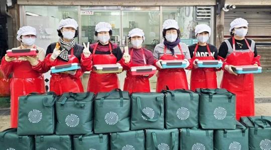 전남장흥지역자활센터,노인일자리 공동체사업단 같이도시락 지원사업 시작