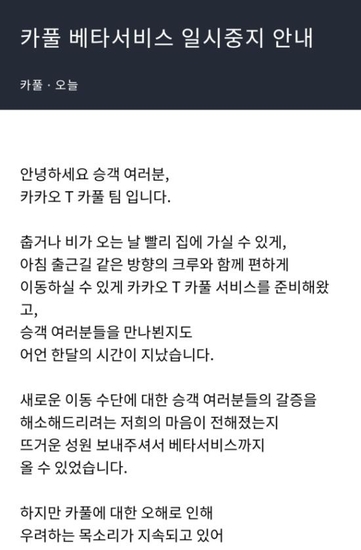 택시 지키려다 줄줄이 막히는 신규 사업… 카풀중계?호출서비스 등 동력 상실 우려