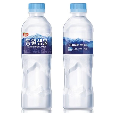 동원F&B, 페트병 경량화로 연 1200톤 플라스틱 줄인다