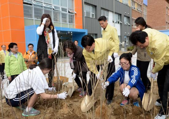 산림청 나라꽃 무궁화 피는 학교 함께 만들어요
