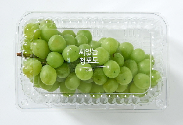 롯데마트, 3일 부터국내산 씨없는 청포도 판매