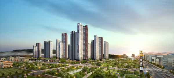 에코시티 아파트 투시도