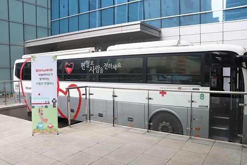 롯데이노베이트, 사랑의 헌혈 버스 캠페인 동참