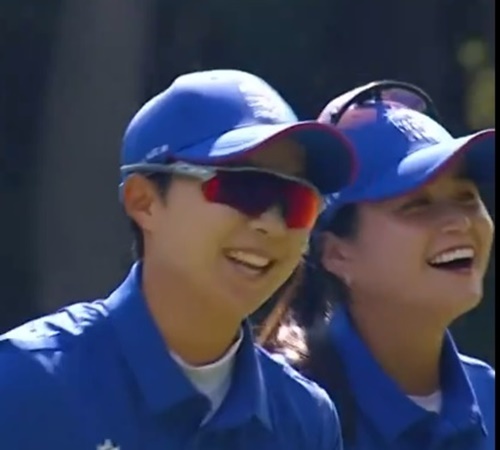 한국, 인터내셔널 크라운 첫날 스웨덴과 1승1무…김효주-최혜진 조 승리