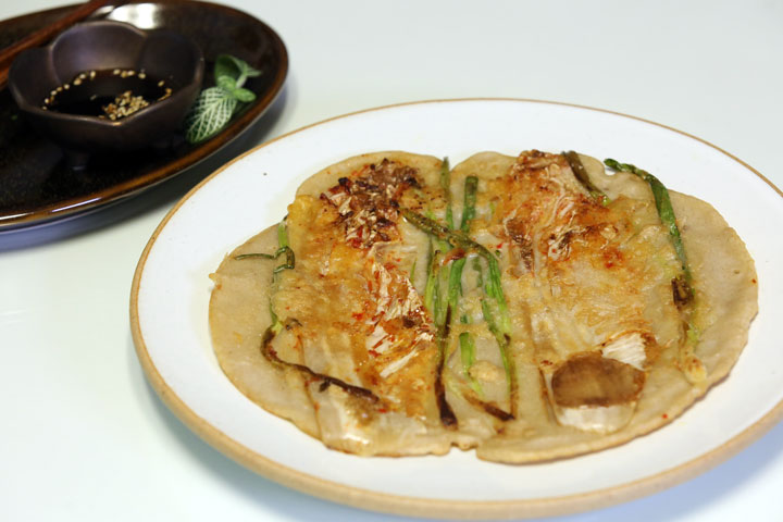 [저칼로리 음식]부담되는 밀가루 대신, 메밀김치전