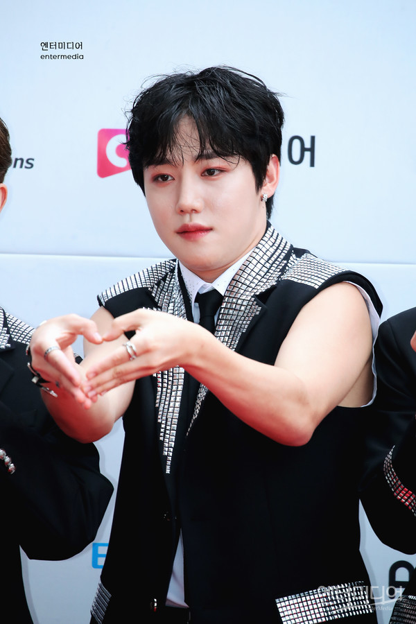 골든차일드 이장준 꾸러기 하트 [EM포토]