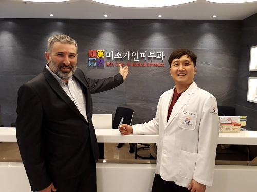 인모드리프팅 이스라엘 본사, 미소가인피부과의원 시흥점 방문