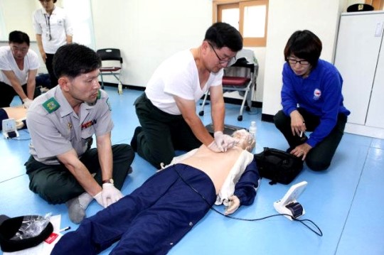 예비군 지휘관 응급처치 능력 키운다!