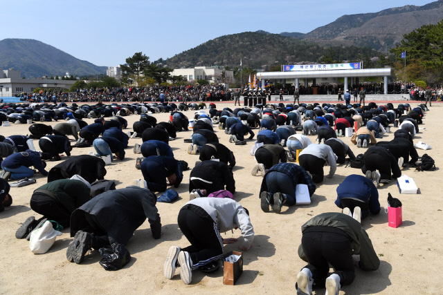 [해군교육사] ‘정예 해전사’ 향해 힘찬 첫걸음