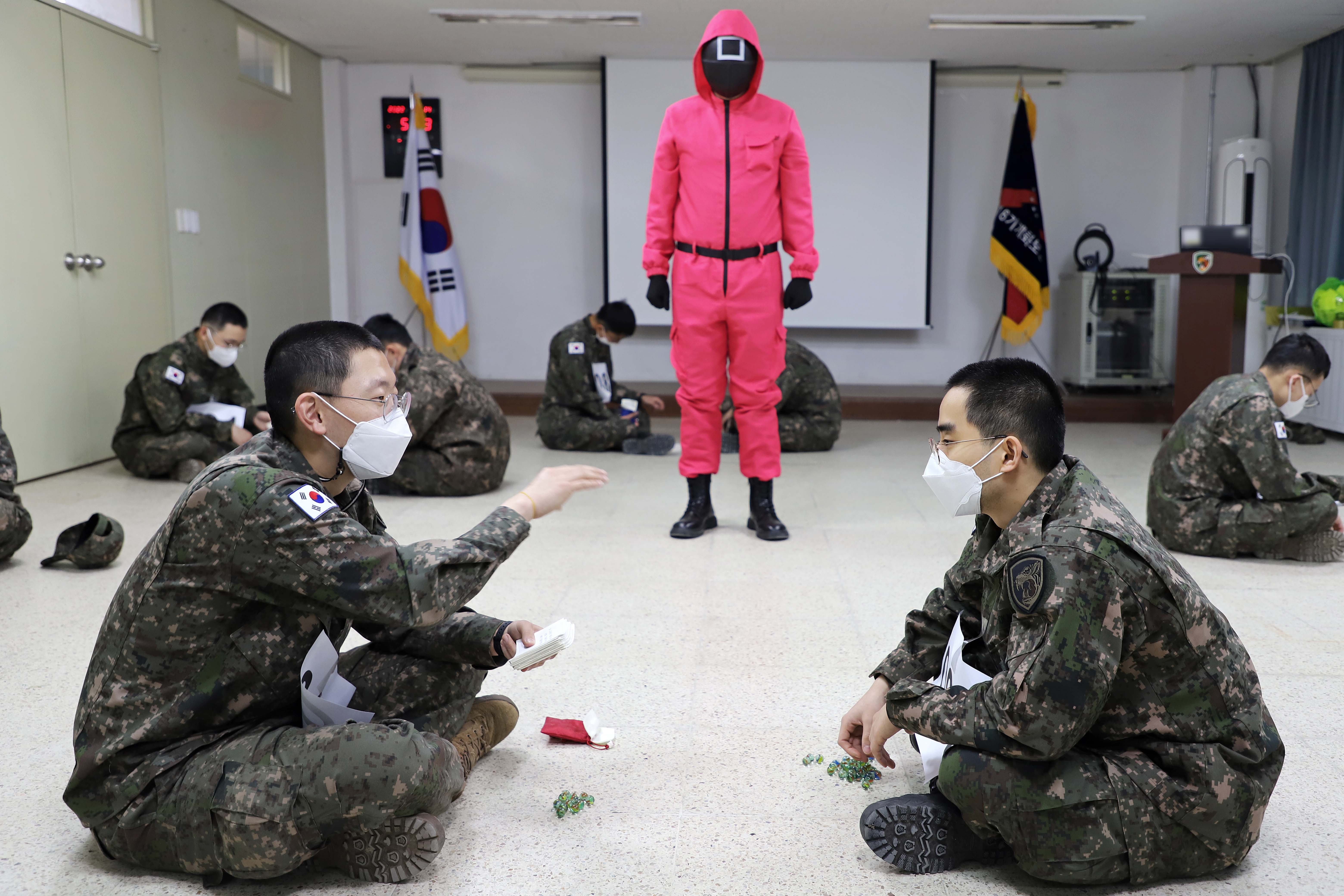 드라마 ‘오징어 게임’ 장병 정신전력 강화 한몫